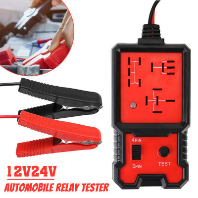 12 V Electronic Automotive Relay Tester Universal Cars Auto Battery Checker 4 Pin 5 Pin Portable Car Repair Inspection Tool