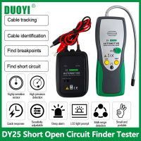 DUOYI DY25ยานยนต์สั้นวงจรเปิด Finder Tester รถรถบรรทุกสายติดตามรถวงจรสแกนเนอร์เปิดสั้น DC วงจรทดสอบ