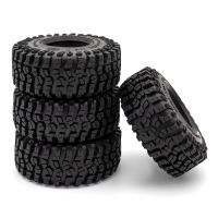 4PCS 125MM 2.2 Rubber Tires Wheel Tyres for 1/10 RC Crawler Car Axial Wraith SCX10 Capra Traxxas TRX4 TRX6 D90