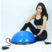 Bosu Ball โยคะฟิตเนส บอลออกกำลังกาย ลูกบอลครึ่งวงกลมออกกำลังกาย ???มีพร้อมส่ง