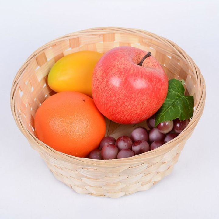 bamboo-woven-bread-basket-snacks-container-food-display-basketry-kitchen-fruit-vegetables-egg-storage-tray