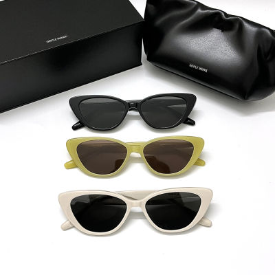 2022แฟชั่น Cat Eye แว่นตากันแดดเกาหลีออกแบบแว่นตากันแดด GENTLE CRELLA ผู้ชายสำหรับใบหน้าเล็กผู้หญิง Acetate Polarized UV400แว่นตากันแดด
