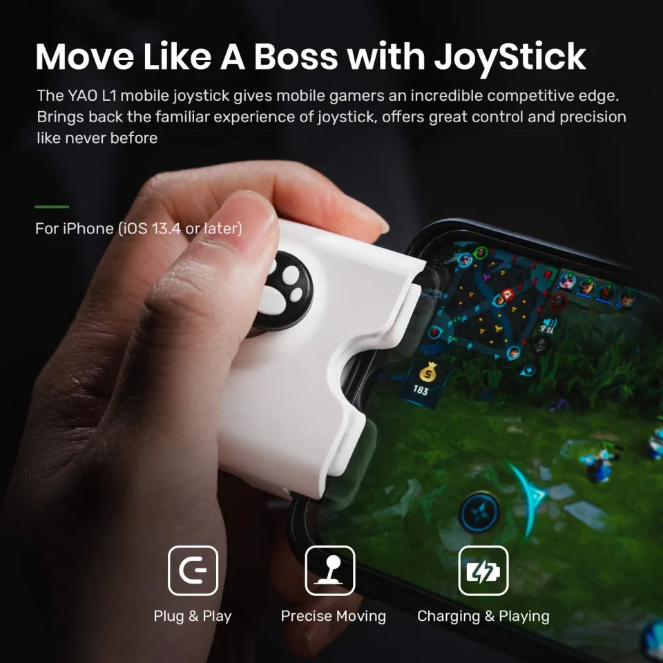 IFYOO Yao L1 PRO Mobile Game Controller Joystick for iPhone (iOS