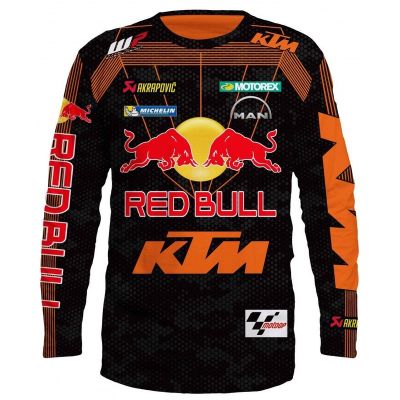 ใหม่ เสื้อยืด แขนยาว พิมพ์ลาย KTM 3D จาก S ไป 3XL