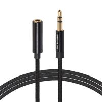 Headphone Extension Cable 3.5mm Jack Male to Female AUX Cable M/F Audio Stereo Extender Cord Earphone Auido Extension Wire Cable