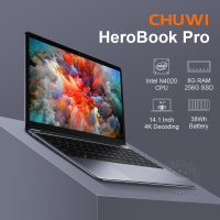 CHUWI HeroBook Pro Laptop 14.1 รับประกัน1ปี,8G + 256G/ 64-Bit/ทนทานยาวนานเป็นพิเศษ/แป้นพิมพ์สัมผัสขนาดใหญ่/ถอดรหัสวิดีโอ4K/ลดราคาถูก/เฉพาะสำหรับนักเรียนออฟฟิศ/กล้องในตัว/คุ้มค่า/พกพา