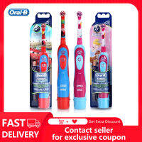 Oral-B Children Electric Toothbrush Oral Dental Clean 2 Mins Smart Timer Kids Toothbrush Replace Brush Refill Heads For Age 3