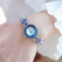 new fund sell like hot cakes watch sequins circular mermaid blue female Korean FA1697 ♀