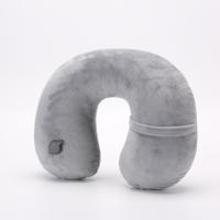 Air Inflatable Cushion Nursing Pillow Car Headrest Support Shaped Travel U