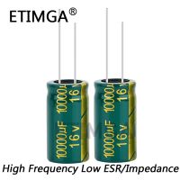 2pcs/lot 10000uf16V Low ESR/Impedance high frequency aluminum electrolytic capacitor size 16*30 16V 10000uf 20% WATTY Electronics