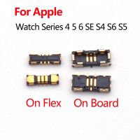 ขั้วต่อปลั๊กสำหรับเชื่อมต่อ1ชิ้นสายเคเบิลงอได้แบตเตอรี่สำหรับ Apple Watch Series 4 5 6 SE S4 S6 S5เมนบอร์ดบอร์ดขนาด40มม. 44มม.