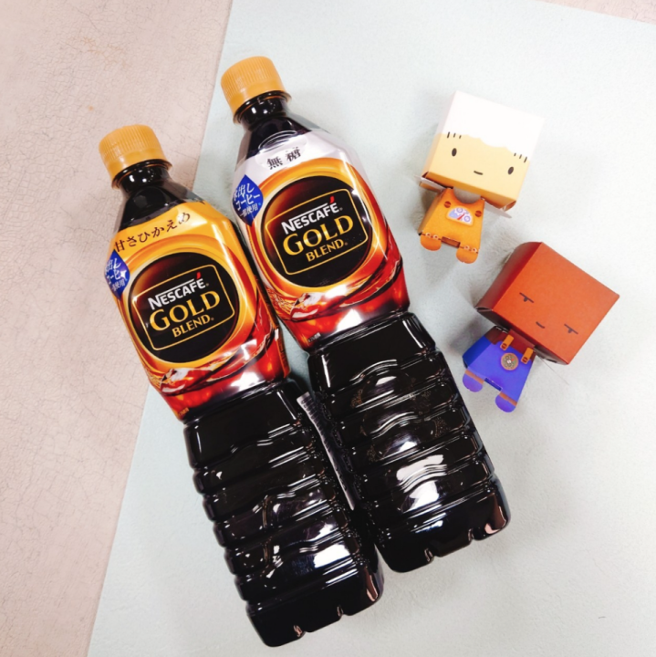 Nescafe Gold Blend No Sugar and Caffeineless No Sugar Coffee 720mL