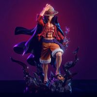 Action FiguresZZOOI Anime Luffy One Piece Figure Four Emperors Monkey D. Luffy Action Figurine 23cm PVC Collectible Model Doll Toys Action Figures