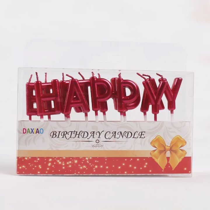 ร้านไทย-เทียนวันเกิด-แฟนซี-สีทอง-สีคัลเลอร์ฟูล-เทียน-happy-birthday