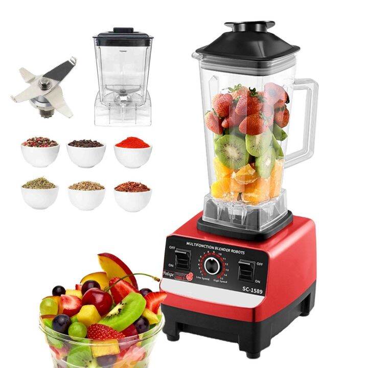 READY STOCK SILVER CREST Blender Heavy Duty 4500W HighPower Food