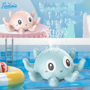 FunsLane Baby Bathroom Bath Toy Automatic Induction Water Spray Small