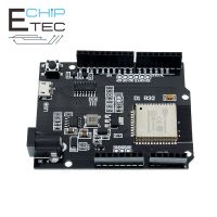 1ชิ้นสำหรับ Wemos ESP32 D1 ESP-32ไวไฟบลูทูธ4MB แฟลช UNO D1โมดูลบอร์ด R32 CH340บอร์ดสำหรับ Arduino พัฒนา CH340G