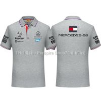 ﹍❄► New F1 Racing Suit Short-Sleeved T-Shirt Summer POLO Shirt Men Suitable For Mercedes-Benz amgeq Fleet (High Quality Version)