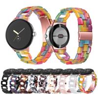 ❍ For Google Pixel Watch Straps resin band Women Men Watchband Breathable D-shape Resin Watch band for Pixel Watch Bracelet Correa