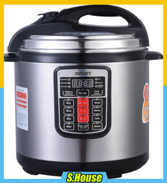 Pressure Cooker 10IN1 6L Electric Digital Nonstick Pot Rice Steamer