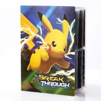 Pokemon Pikachu Cards Album Book Cartoon TAKARA TOMY 240PCS Game Card VMAX GX EX Holder Collection Folder Kid Christmas Present