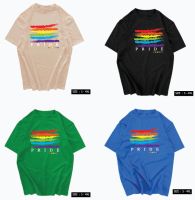 เสื้อสกรีนลาย PRIDE เสื้อยืดคอกลม