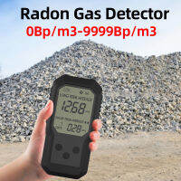 Radon เครื่องตรวจจับก๊าซมือถือแบบพกพา Radon ก๊าซทดสอบ0bpi/ M3-9999Bp/M3แบตเตอรี่แบบชาร์จไฟจอแสดงผล LCD Radon ตรวจสอบการตรวจสอบ