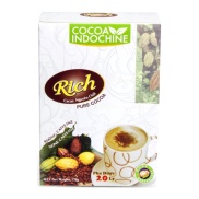 COMBO 2 Bột Cacao Không Caffein, Hộp Trắng, Rich Cacao, None Caffeine 170g