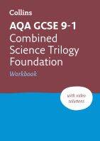 หนังสืออังกฤษใหม่ AQA GCSE 9-1 Combined Science Foundation Workbook : Ideal for Home Learning, 2023 and 2024 Exams (Collins Gcse Grade 9-1 Revision) [Paperback]