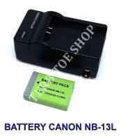 (Saving Set 1+1) NB-13L / NB13L Camera Battery And Charger for Canon รหัสแบต NB-13L / NB13L แบตเตอรี่และที่ชาร์จสำหรับกล้องแคนนอน PowerShot G5 X,G7 X,G7 X Mark II,G9 X,SX620,SX720 HS BY TERB TOE SHOP