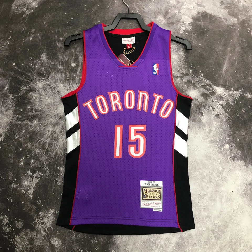 Vince Carter Toronto Raptors Mitchell & Ness 1999-2000 Hardwood Classics Swingman Jersey - Purple