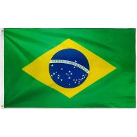 3x5FT 90cmx150cm Brazil Br Brasil National Flag Hanging Polyester Digital Print Brazil National Flag banner