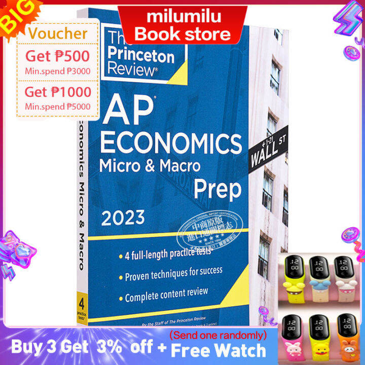 Milumilu Princeton Review AP 2023 Original English Economics Books ...