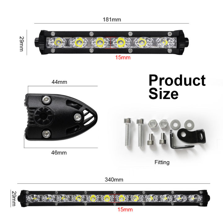 roadsun-7-13-inch-slim-led-light-bar-single-row-18w-36w-12v-daytime-running-light-for-suv-4x4-off-road-led-work-light-lamp