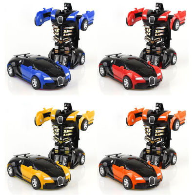 Crash Transformation Car Deformation Robot Transform Transforming Car Sport Vehicle Model Action Figures Toys for Boys