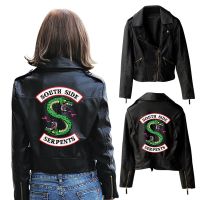 ♣ 2019 New Riverdale Jackets Printed Southside Serpents Jacket Serpent Streetwear Leather