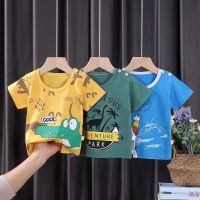 New Baby Boys Clothing Summer T Shirt Cartoon Plane Cotton Boys Tops Outerwear