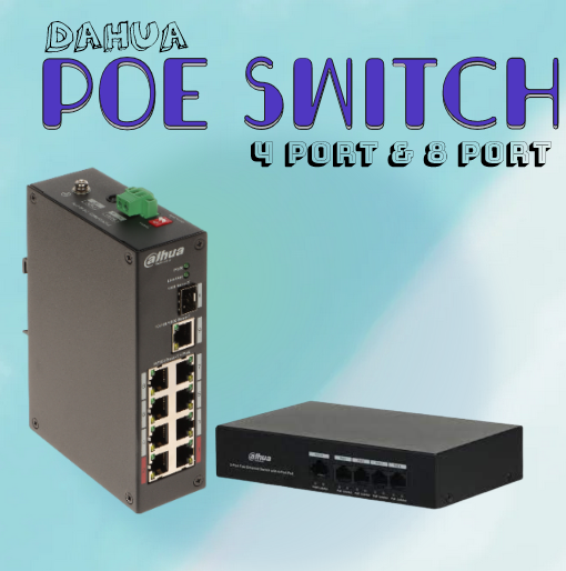 Dahua Unmanaged Poe Switch Port Pfs Et Port Pfs Et