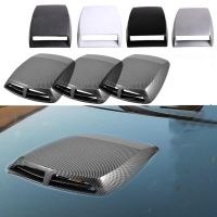 5D Carbon Fiber Car Hood Intake Vent Cover For Mitsubishi ASX Lancer 10 9 Outlander Pajero Suzuki Swift Grand Vitara SX4