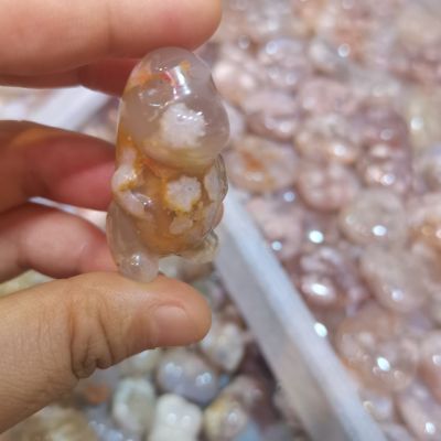 【CC】❍❖  1PC Agate Shaped Stone Decoration Gifts Healing Ornaments