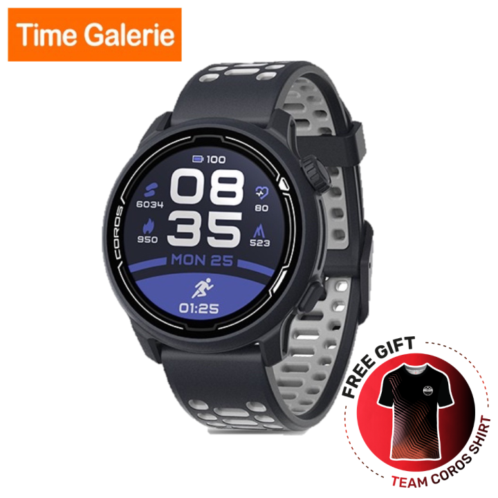 Coros Pace 2 GPS with Navy Silicon Strap Sport Men Smartwatch Lazada