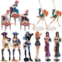 Aolzbiip49h Figure Piece Pirate โบอา แฮนค็อก Reiju Vivi น่ารักตุ๊กตาอะนิเมะรูป Nunchucks Nami Classic Battle รุ่น Figurine ของเล่น