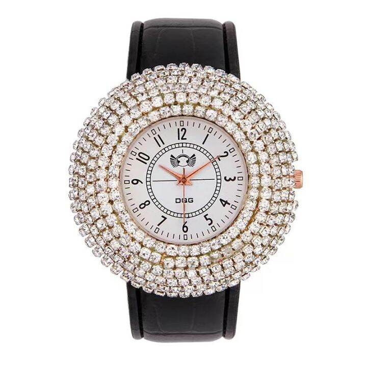 july-cross-border-womens-watch-full-of-diamonds-english-korean-version-the-large-dial-belt-stars-wholesale-fashion