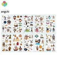 ANGCHI เงือกปาร์ตี้10แผ่น/ล็อตของเล่นฝีมือ Diy สติกเกอร์ศิลปะร่างกายของขวัญรางวัลโรงเรียนคอลเลคชั่นศิลปะร่างกายแบบทำมือการ์ตูนสติกเกอร์รอยสักรอยสักชั่วคราวสติกเกอร์รอยสักสติกเกอร์ตกแต่งรอยสักนางเงือก