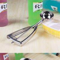 ⭐️⭐️⭐️⭐️⭐️ [Fast delivery] Thickened stainless steel ice cream scoop cookie scoop ice cream sorbet scoop soufflé ice cream scoop commercial scooper