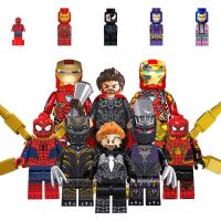 Compatible with LEGO Super Heroes Venom Spider-Man Iron Man Thor building block minifigure childrens toys