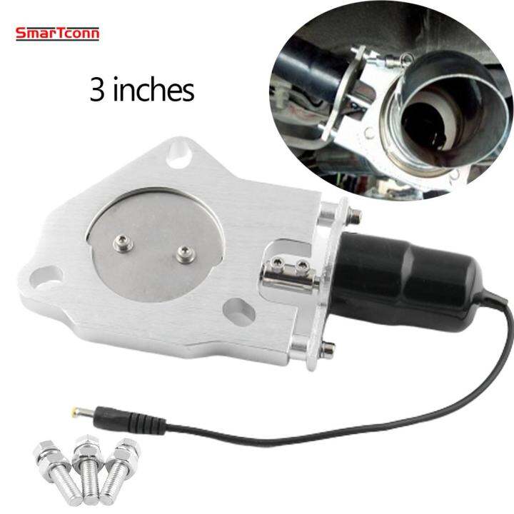 SMARTCONN Automobile Exhaust Pipe, 3 Inch Electric Valve Sound Control