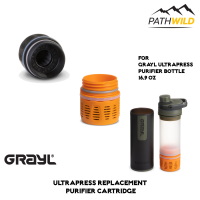 GRAYL ULTRAPRESS REPLACEMENT PURIFIER CARTRIDGE  ไส้กรอง สำหรับ ขวดกรองน้ำ GRAYL ULTRAPRESS PURIFIER BOTTLE