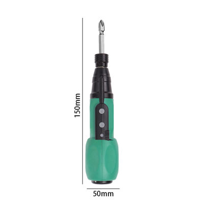 Electric Screwdrive Smart Cordless Mini Power Tool LED Anti-Slip Rod Handle Electric Screwdriver Kit with Bit Torque USB Drill