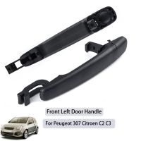 Car Front Left Outer Outside Exterior Door Handles Passenger Side For Peugeot 307 2001-07 For Citroen C2 2003-2007 C3 2002-2009